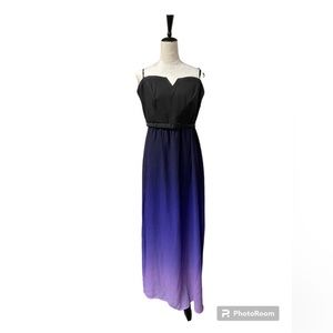 City chic plus size  ombré dress